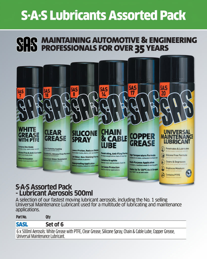 SAS Assorted Pack 6 X 500ml