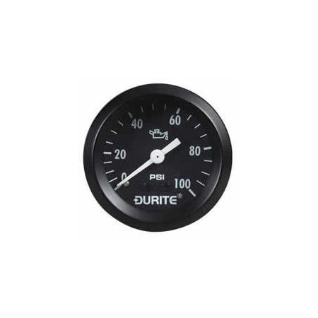 Oil Pressure Gauge 52mm Mechanical with 12' Capillary Bx1