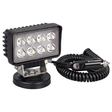 Work Lamp 8 LED Magnetic Mount 12/24 volt Bx1
