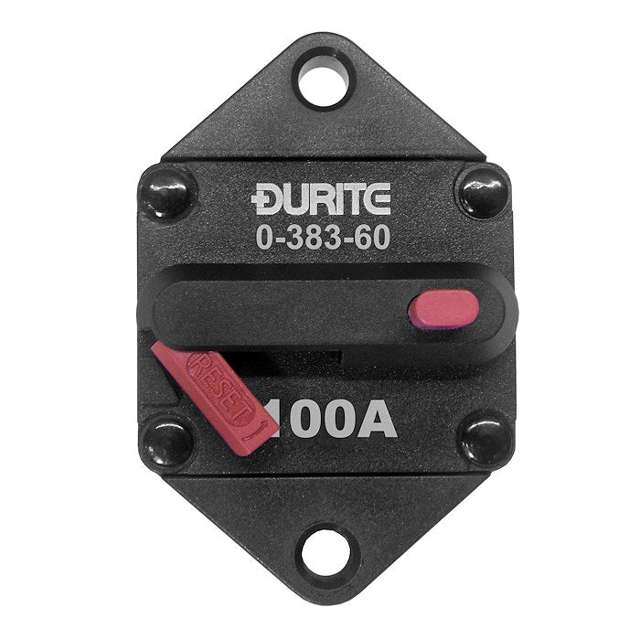 Circuit breaker Panel Mount 12/24 volt 100 amp Bg1