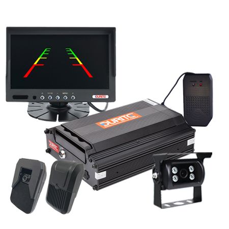 DX1 DVR 4-Cam Kit with Std Moni w/o Side Cam