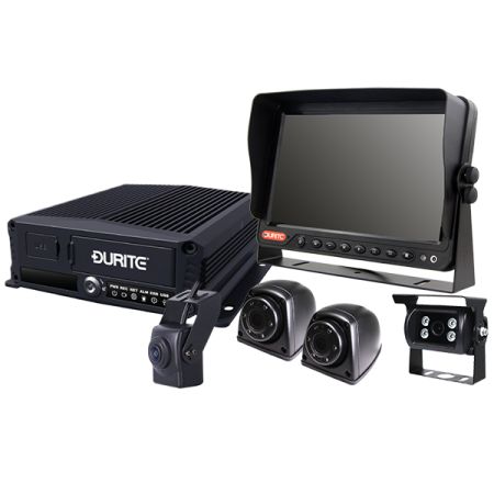 Durite DL1 DVR 720P 4-Cam Kit with Standard Monitor