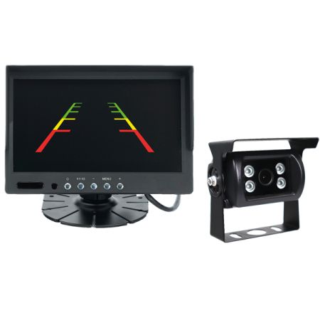 CCTV 1080p 7" Moni, 5mt cble I/R w/sound 12/24 volt Bx1