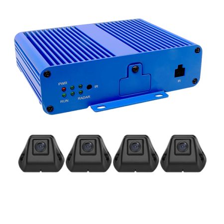 CCTV Kit, 360 2D/3D, 1080p HD, 12/24 volt Bx1