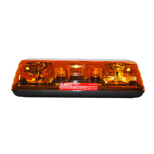 Rotating Beacon Light Bar 12/24 volt Amber 2 Bolt Fixing Bx1