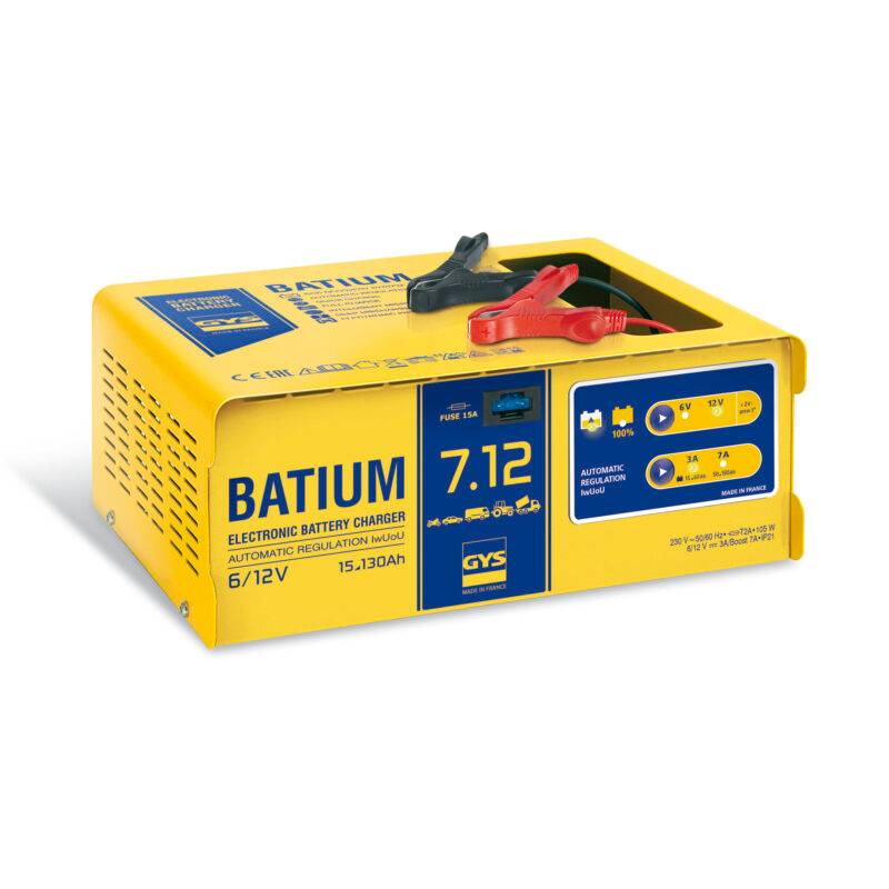 GYS Batium 7.12 Professional Workshop charger for Car and Vans.