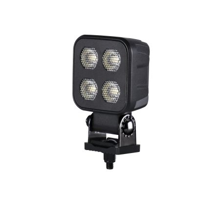 2.75" 40W LED Square All Black Work Lamp - 12/24V PACK 4 BUNDLE