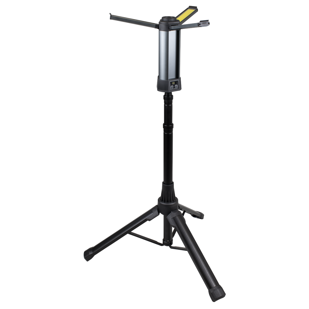 Rechargeable Flexible Floodlight with Tripod 24W COB LED & 5W SMD LED