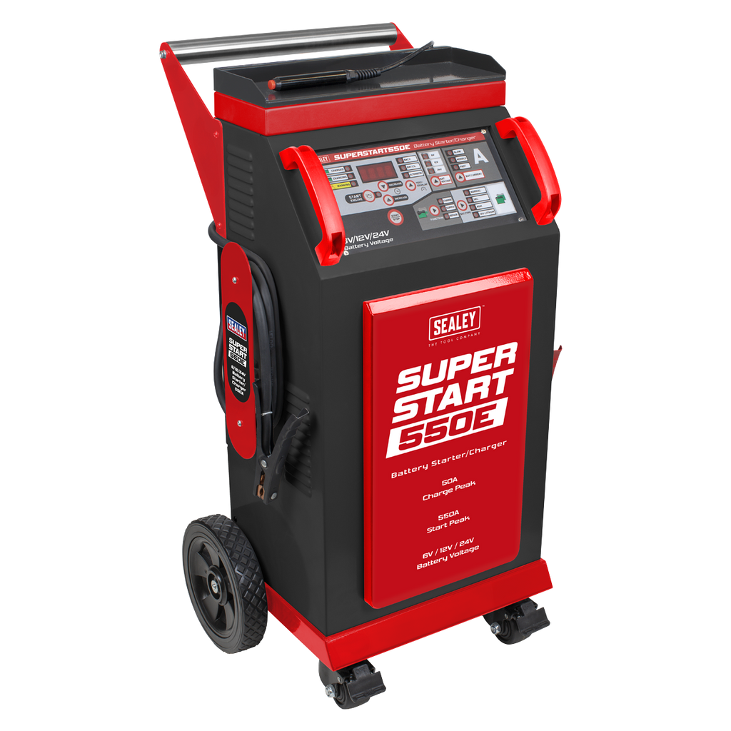 SUPERSTART550E   6/12/24V Battery Starter/Charger 550A