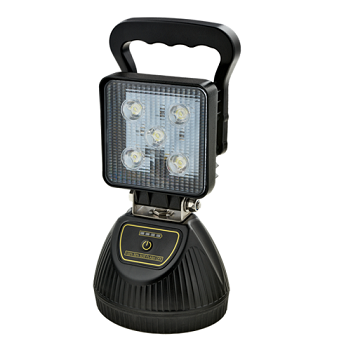 LAP155BAT- LED PORTABLE RECHARGEABLE SQUARE WORKLAMP-LIGHT (MAGNETIC BASE)