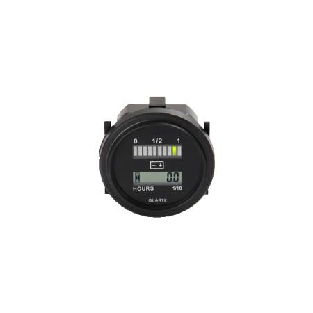 Hour Meter/ Battery Indicator Digital 60mm 12-72 volt Bx1
