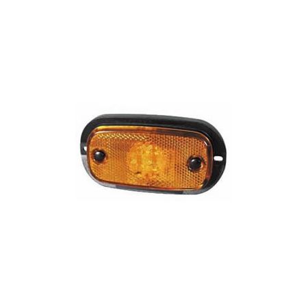 Lamp Side Marker Amber LED 9-33 volt Bg1