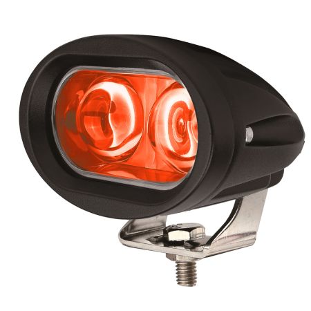 Spot Lamp 2 x Red LED 10/48 volt Bx1