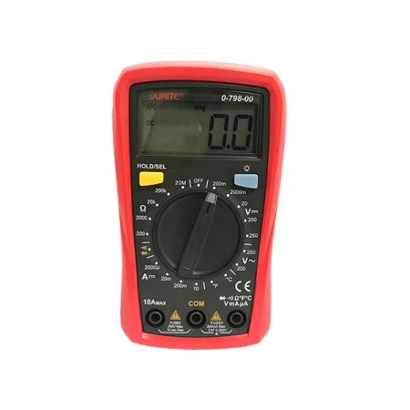 Multimeter Digital Hand Held with Temperature Cd1