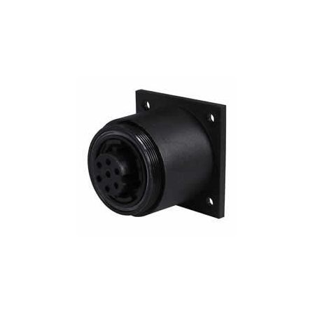 Socket Waterproof 4 Pole Bulkhead Plastic 6 amp Bg1