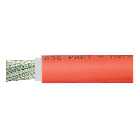 Cable Welding 2214/0.20mm 70mm Orange Rubber 10M
