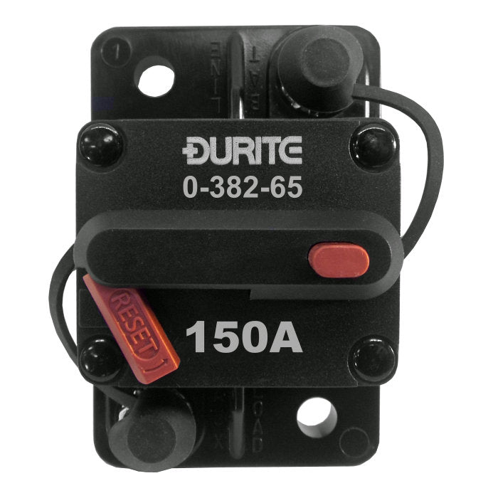 Circuit breaker Flush Mount 12/24 volt 150 amp Bg1