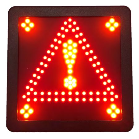 LED Cycle Safety Sign. Pk1