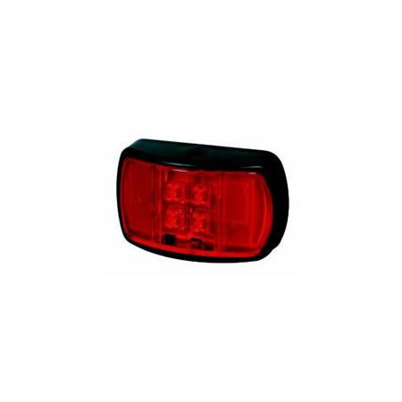 Lamp Rear Marker Red LED 12-24 volt Bg1