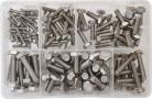 Assorted Stainless Steel Metric Setscrews (120)