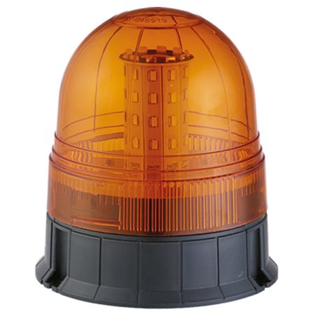 Beacon LED R10 12/24 volt Amber Three Bolt Fixing Pk1