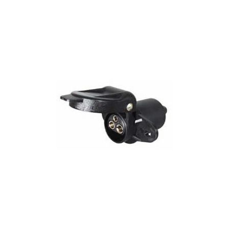 Socket Non-Reversable 3 Pin Plastic Bg1