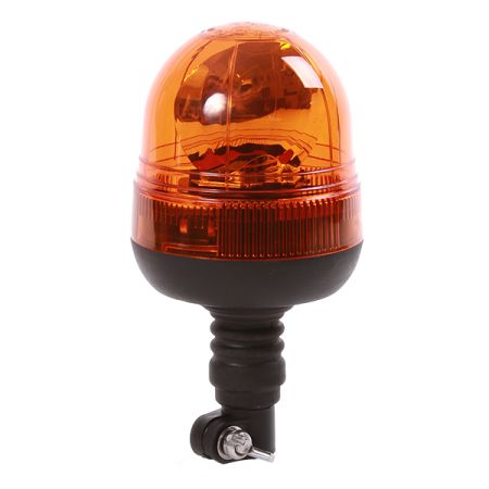 Beacon Rotating 12/24 volt Amber Flexi DIN Fixing, R65 + R10, Pk1