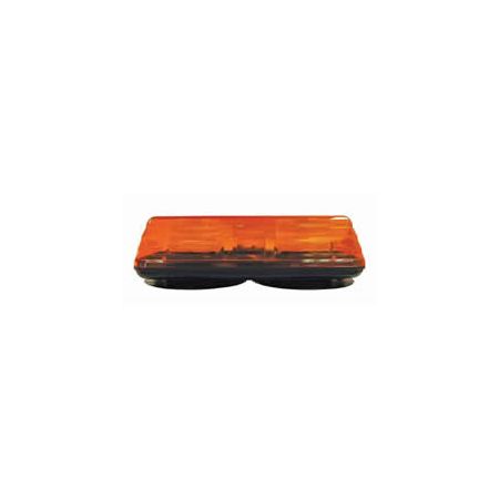 LED Beacon Light Bar 12/48 volt Amber Magnetic Fixing Bx1