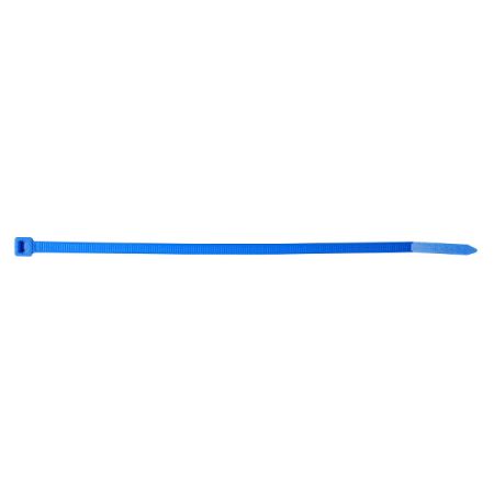 Cable Ties Nylon 200mmx 4.8mm Blue Pk100