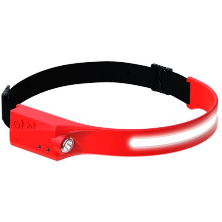 Rechargeable LED Headtorch with 3W COB LED Pk1