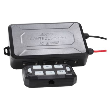 Switch Panel with Wireless Remote, 12/24volt 20A Max IP67 Bx1