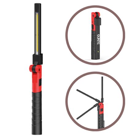 Inspection Lamp With UV 2W COB LED Light 1W Torch Bx1