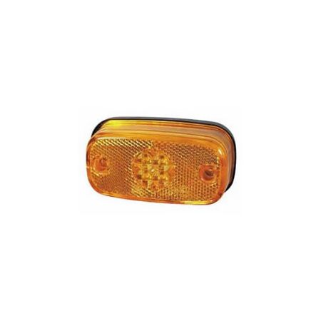 Lamp Side Marker Amber LED 12/24 volt Bg1