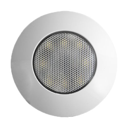 Roof Lamp Round 120mm 18W LED White 12/24 volt Pk1