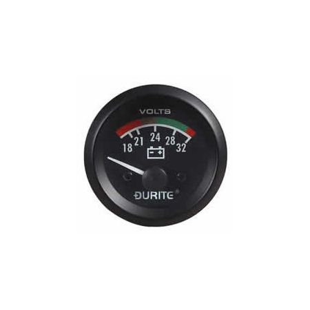 Voltmeter Illuminated 52mm 24 volt Bx1