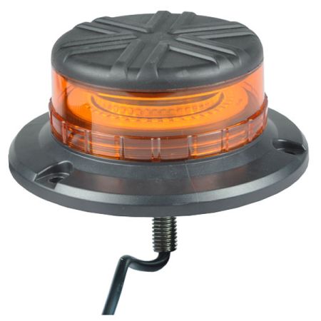 Beacon Low Profile LED R65 12/24 volt Amber Single Bolt Base Bx1