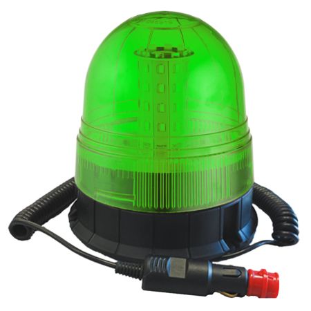 Beacon LED R10 12/24 volt Green Magnetic Base Fixing Pk1