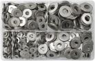 Assorted Flat Washers M5-M12 BZP (1000)