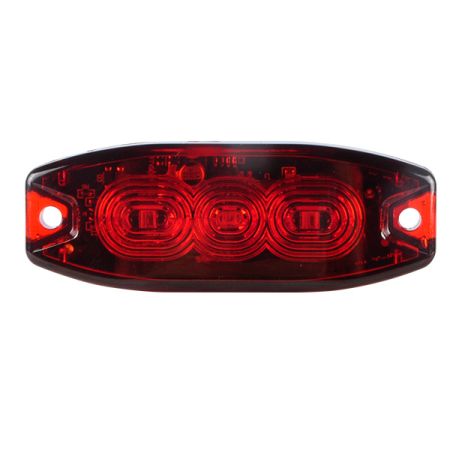 Rearlamp 12/24V. Stop Tail Red Lens. IP67. Bx1.