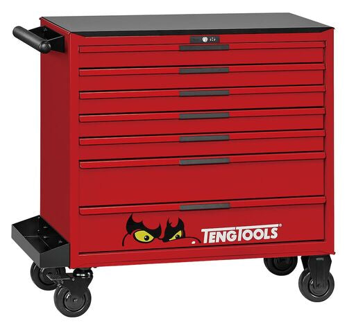 Teng Tools 37" PRO35™ ROLLER CABINET TOOL KIT 595 PIECES RED