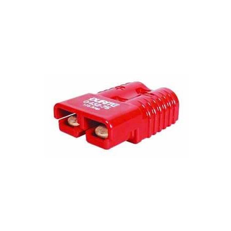 Connector 2 Pole High Current Red 50 amp Bg1