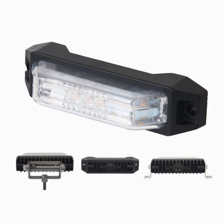 R65 Class 2 /R10 LED Warning Light 27 Amber 12/24volt Bx1