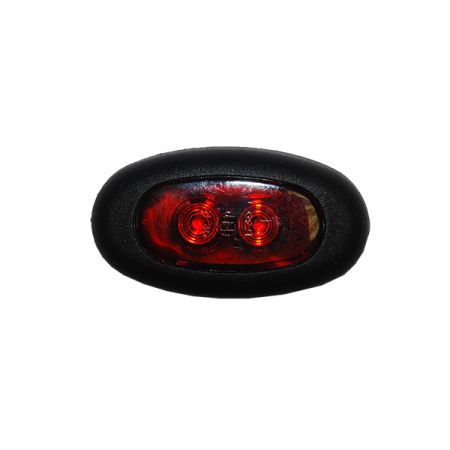 Lamp Marker Red LED 12/24 volt Pk1