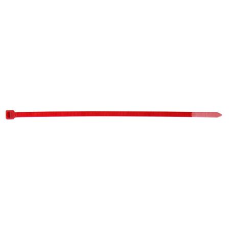 Cable Ties Nylon 200mmx 4.8mm Red Pk100