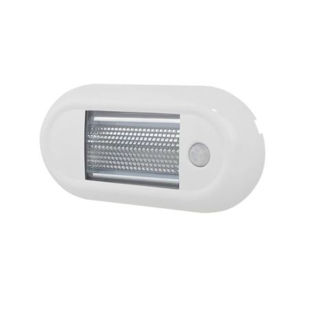 Roof Lamp, PIR LED White IP67 12/24v ECE R10 Approved pk1