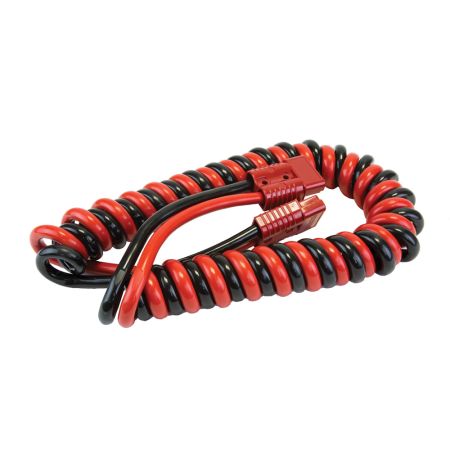 Retractable Cable 175A, 3mtr c/w Red High Current Connectors. Bg1