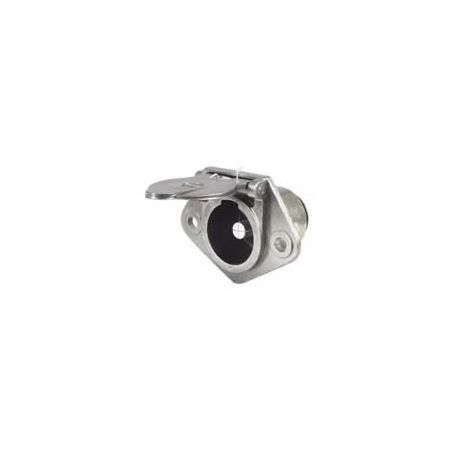 Plug Heavy Duty Single Pin Metal with Cover Bg1