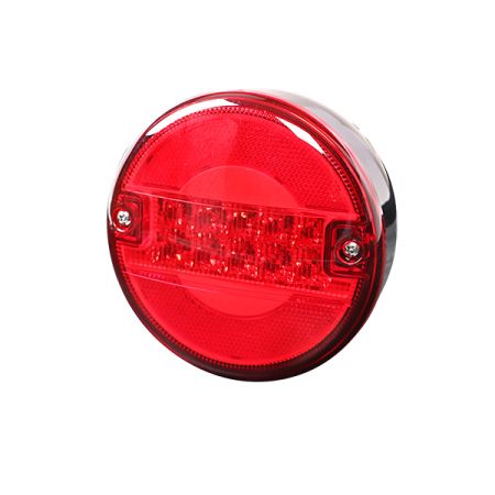 Rear Fog 140mm Round LED Lamp 12/24 volt Bx.1