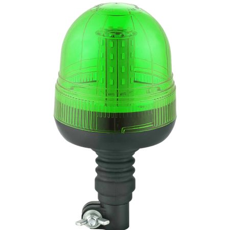 Beacon LED R10 12/24 volt Green Flexi DIN Base Fixing Pk1