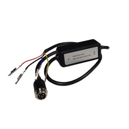 CCTV Adaptor for VOLVO. Male 4 PIN to FM4 FH4, 0.15M Bg1.